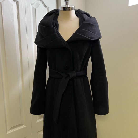 Tahari Charcoal Women's Coat - Picture 1 of 11